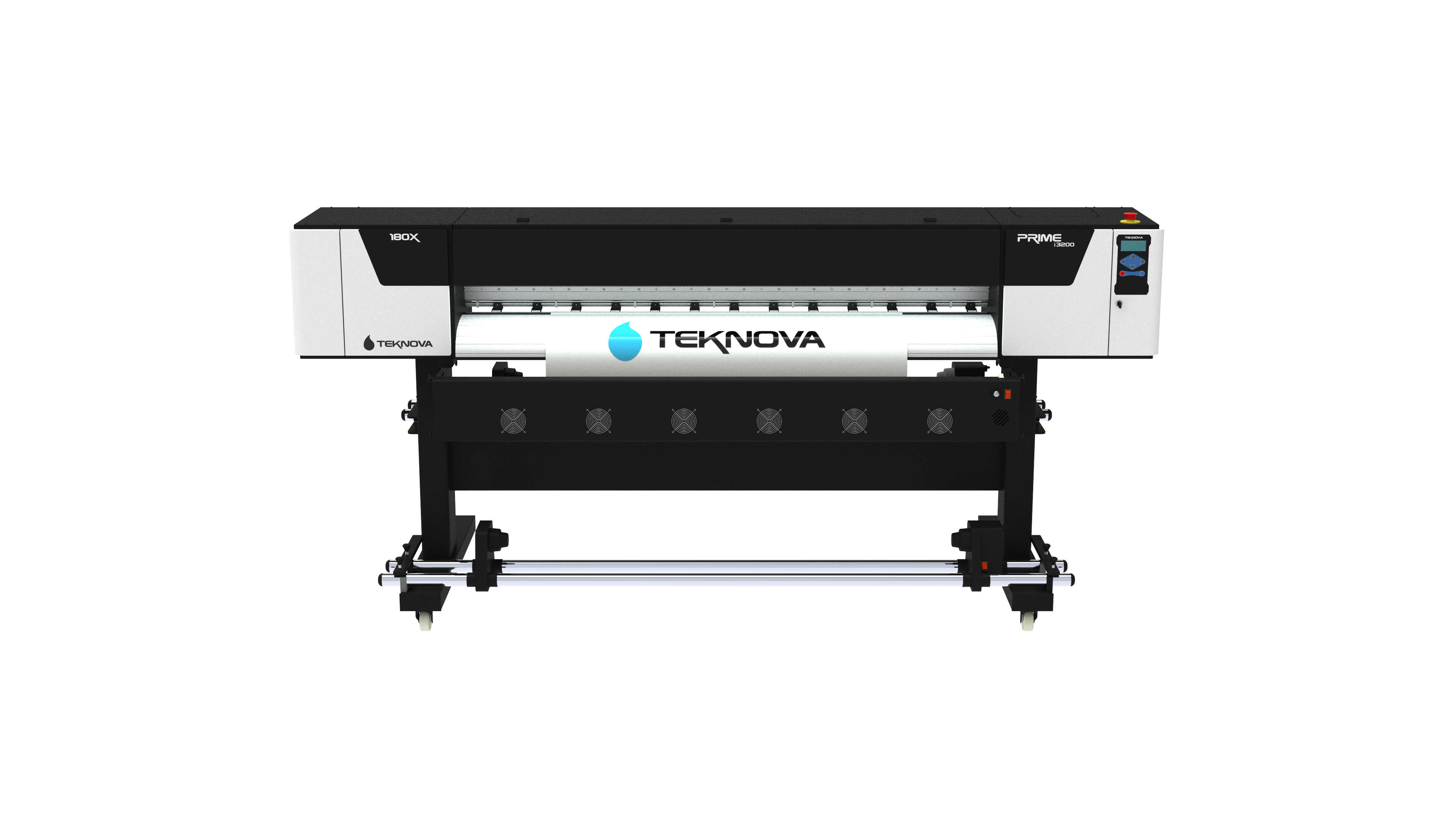 Prime 180x eco-solvente da Teknova vista de frente